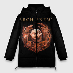 Куртка зимняя женская Arch Enemy: Kingdom, цвет: 3D-светло-серый
