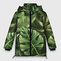 Женская зимняя куртка Доисторический лес