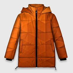 Женская зимняя куртка Orange abstraction
