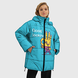 Куртка зимняя женская Good Looking, цвет: 3D-черный — фото 2