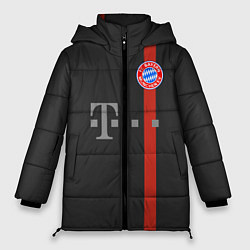 Куртка зимняя женская Bayern FC: Black 2018, цвет: 3D-черный