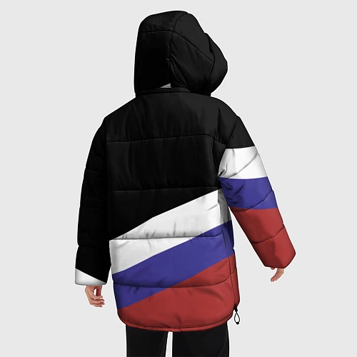 Женская зимняя куртка Fight Russia / 3D-Черный – фото 4