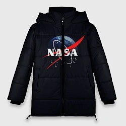 Куртка зимняя женская NASA: Black Space, цвет: 3D-светло-серый