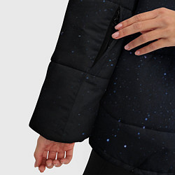Куртка зимняя женская NASA: Hello World, цвет: 3D-черный — фото 2