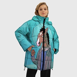 Куртка зимняя женская BoJack, цвет: 3D-светло-серый — фото 2