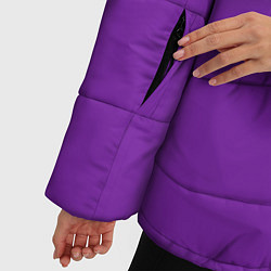 Куртка зимняя женская Fortnite Violet, цвет: 3D-светло-серый — фото 2