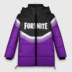 Куртка зимняя женская Fortnite Violet, цвет: 3D-светло-серый