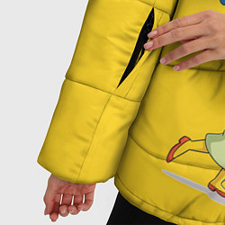 Куртка зимняя женская Simpsons Family, цвет: 3D-светло-серый — фото 2