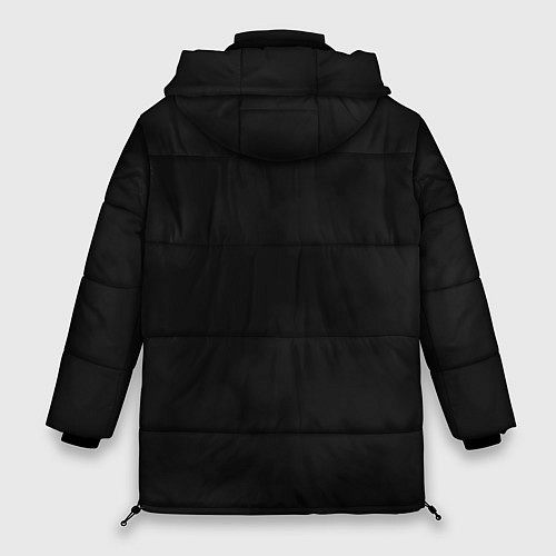 Женская зимняя куртка Lil Peep: Black Edition / 3D-Красный – фото 2
