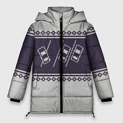 Женская зимняя куртка Форсаж: Зимний узор