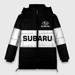 Куртка зимняя женская Subaru: Black Sport, цвет: 3D-черный