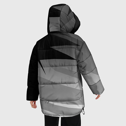 Женская зимняя куртка MITSUBISHI SPORT / 3D-Черный – фото 4