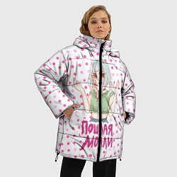 Куртка зимняя женская Пошлая Молли, цвет: 3D-красный — фото 2
