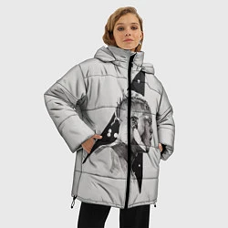 Куртка зимняя женская XXXtentacion, цвет: 3D-черный — фото 2
