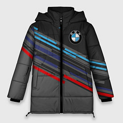 Куртка зимняя женская BMW BRAND COLOR, цвет: 3D-красный