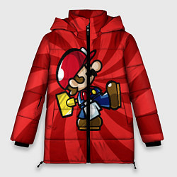 Женская зимняя куртка Super Mario: Red Illusion