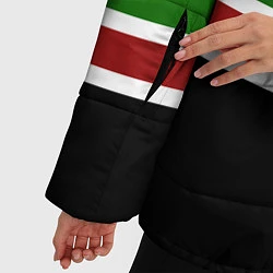 Куртка зимняя женская Chechnya, Russia, цвет: 3D-светло-серый — фото 2