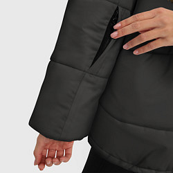 Куртка зимняя женская Kingdom Come: Deliverance Logo, цвет: 3D-черный — фото 2