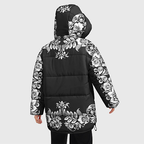Женская зимняя куртка Нейромонах Феофан / 3D-Черный – фото 4