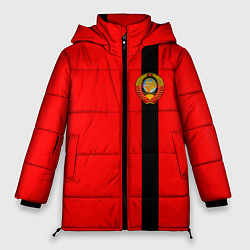 Куртка зимняя женская Советский Союз, цвет: 3D-черный