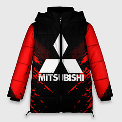 Куртка зимняя женская Mitsubishi: Red Anger, цвет: 3D-красный