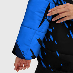 Куртка зимняя женская Lexus: Blue Anger, цвет: 3D-черный — фото 2