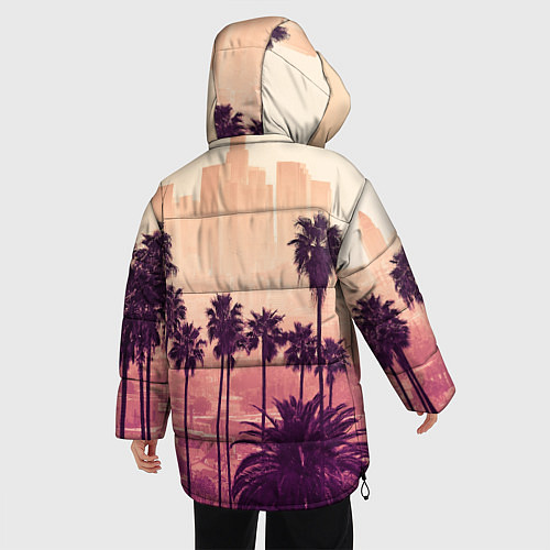 Женская зимняя куртка Los Angeles / 3D-Черный – фото 4