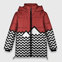 Женская зимняя куртка Горы Твин Пикс