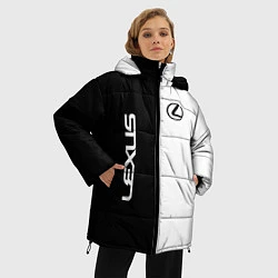 Куртка зимняя женская Lexus: Black & White, цвет: 3D-светло-серый — фото 2