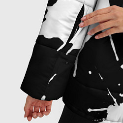 Куртка зимняя женская Группа OOMPH!, цвет: 3D-светло-серый — фото 2