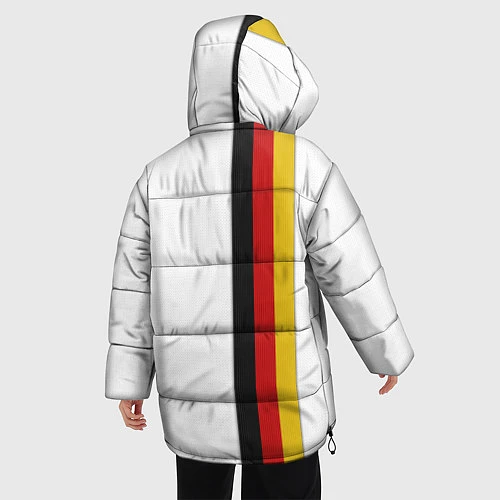 Женская зимняя куртка I Love Germany / 3D-Черный – фото 4
