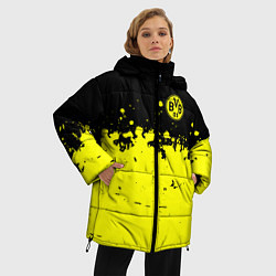 Куртка зимняя женская FC Borussia Sport, цвет: 3D-черный — фото 2