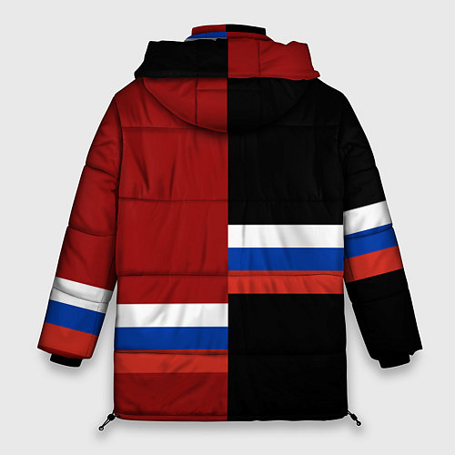 Женская зимняя куртка Tyumen, Russia / 3D-Красный – фото 2