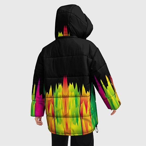 Женская зимняя куртка Imagine Dragons: Radioactive / 3D-Черный – фото 4