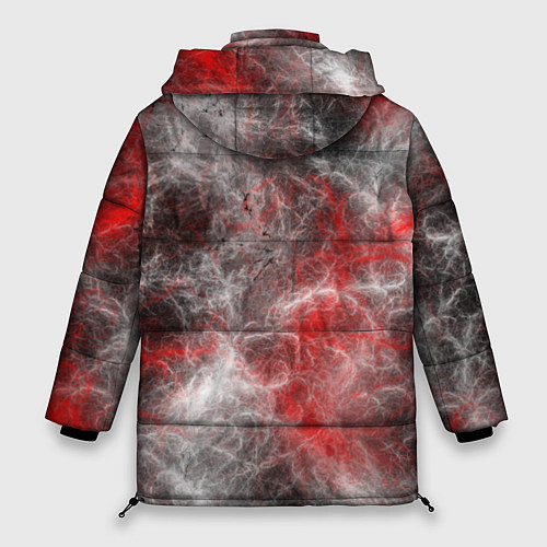 Женская зимняя куртка Bon Jovi / 3D-Красный – фото 2