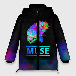 Женская зимняя куртка Muse: Neon Flower