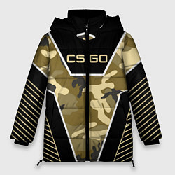 Женская зимняя куртка CS:GO Khaki Camo