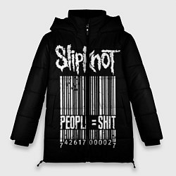 Куртка зимняя женская Slipknot: People Shit, цвет: 3D-красный