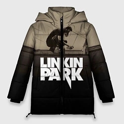 Куртка зимняя женская Linkin Park: Meteora, цвет: 3D-черный
