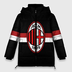 Куртка зимняя женская AC Milan 1899, цвет: 3D-черный
