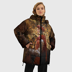 Куртка зимняя женская Kingdom Come: Charles IV, цвет: 3D-черный — фото 2
