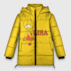 Женская зимняя куртка Lisa Simpson