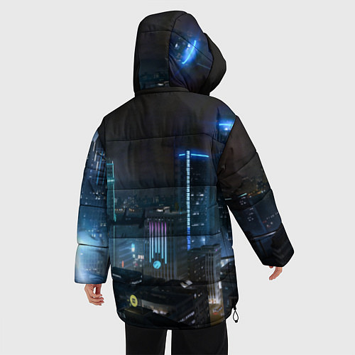 Женская зимняя куртка Detroit: Connor / 3D-Черный – фото 4
