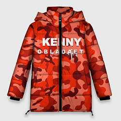 Куртка зимняя женская Kenny: Obladaet Camo, цвет: 3D-черный