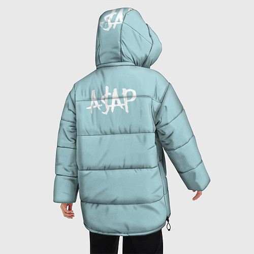 Женская зимняя куртка ASAP Rocky: Far East / 3D-Черный – фото 4