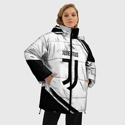 Куртка зимняя женская Juventus, цвет: 3D-светло-серый — фото 2