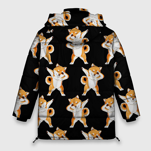 Женская зимняя куртка Foxes Dab / 3D-Красный – фото 2
