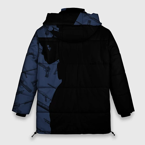 Женская зимняя куртка CS:GO Team Liquid / 3D-Светло-серый – фото 2