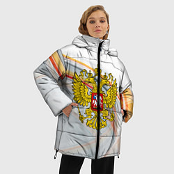 Куртка зимняя женская Россия необъятная, цвет: 3D-черный — фото 2