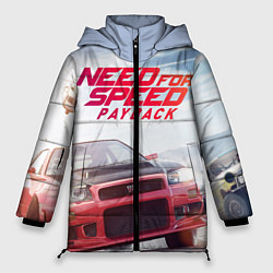 Куртка зимняя женская Need for Speed: Payback, цвет: 3D-светло-серый
